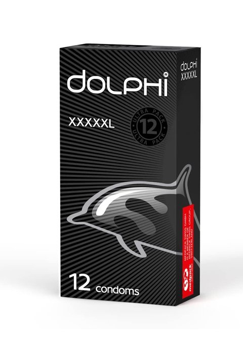 Dolphi - XXXXXL condooms - 12 stuks