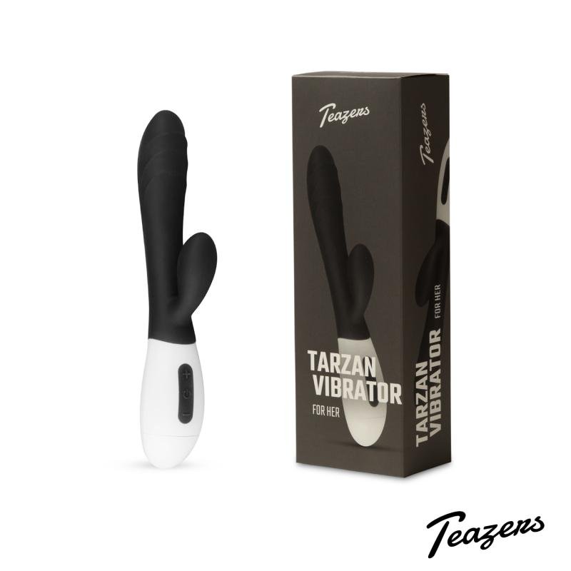 Teazers Tarzan Vibrator - Zwart