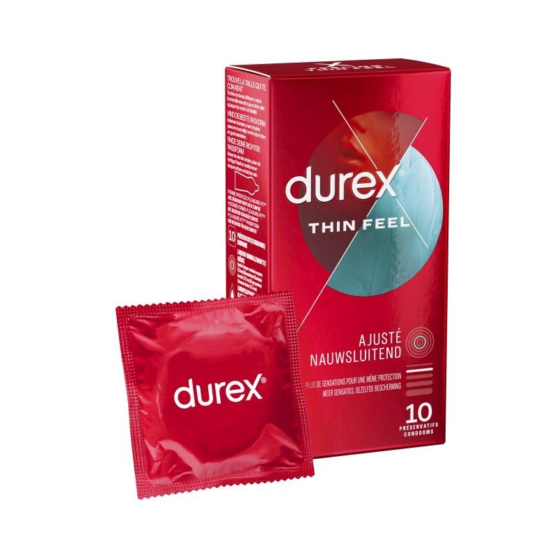 Durex - Condooms Thin Feel - 10 stuks