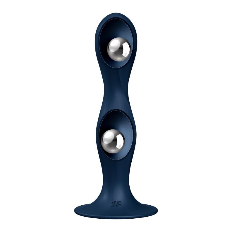 Satisfyer Double Ball-R - Donkerblauw