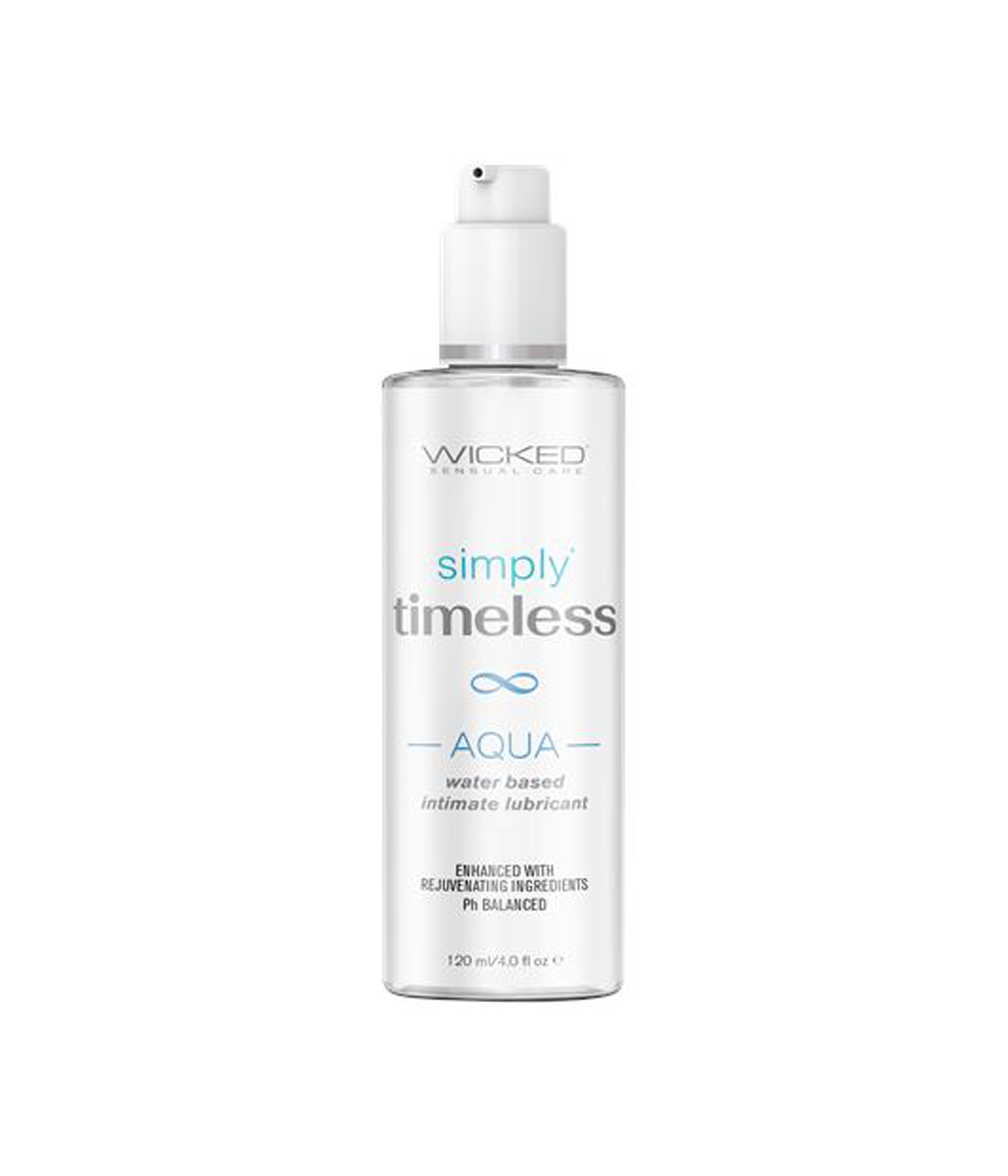 Wicked - Simply Timeless Aqua - Glijmiddel op waterbasis - 120 ml