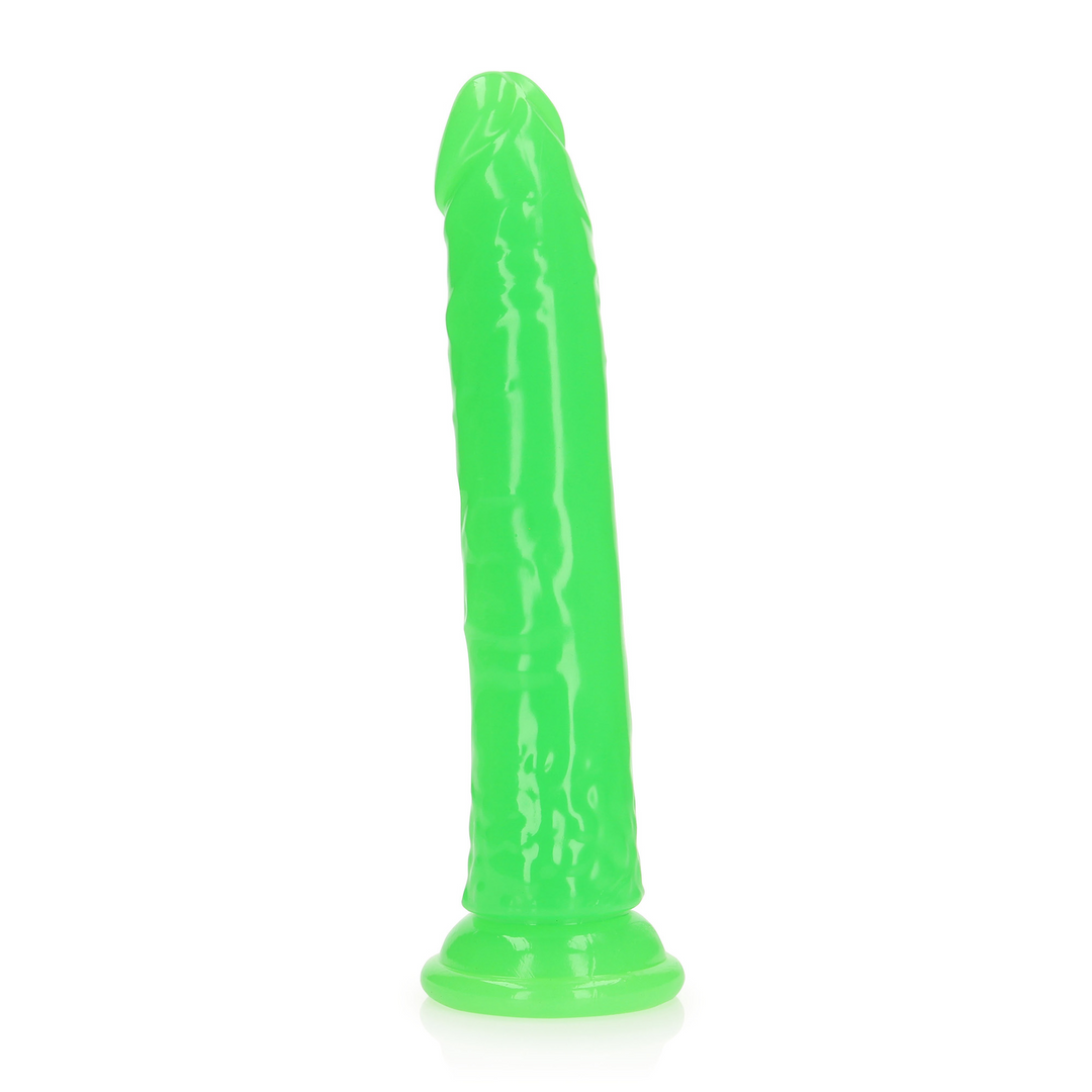 RealRock Realistische Dildo Glow In The Dark 22,5 Cm Groen